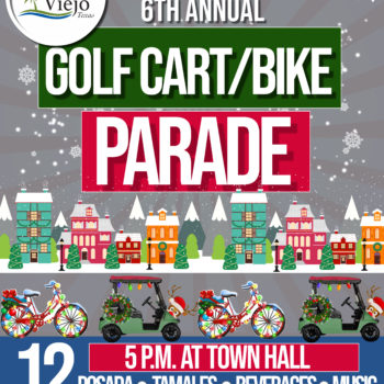 6th Annual Golf Cart/Bike Parade Dec 12 @ 5pm