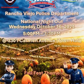 Rancho Viejo Police Night Out